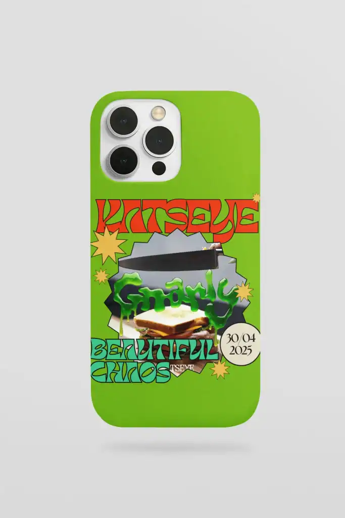green katseye beautiful chaos design case for iphone and samsung phones