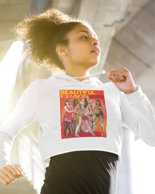 Katseye Beautiful Chaos Cropped Hoodie #4