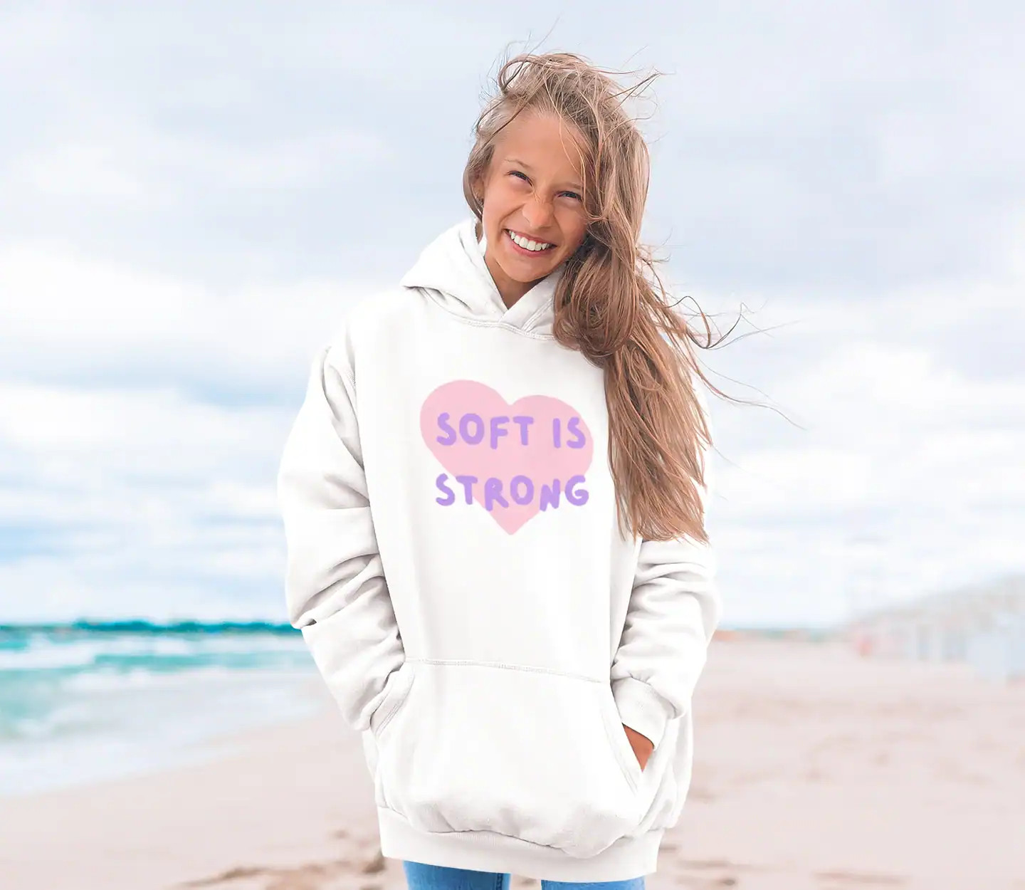 katseye soft is strong hoodie