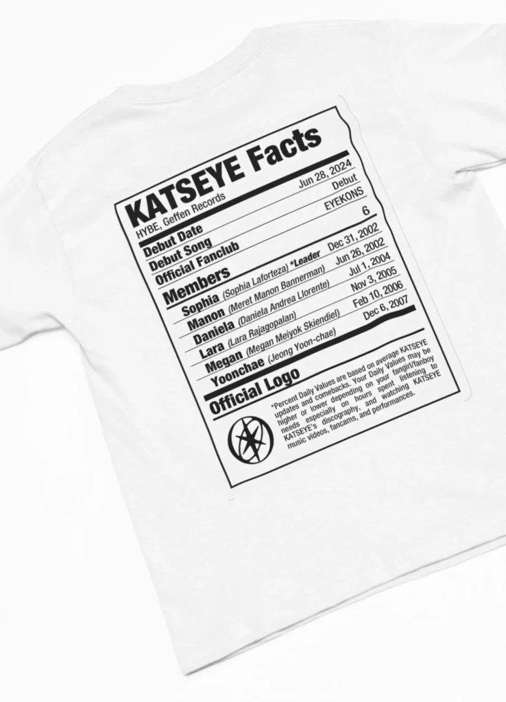 katseye merch t-shirt