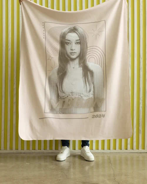 Katseye Megan Blanket #1