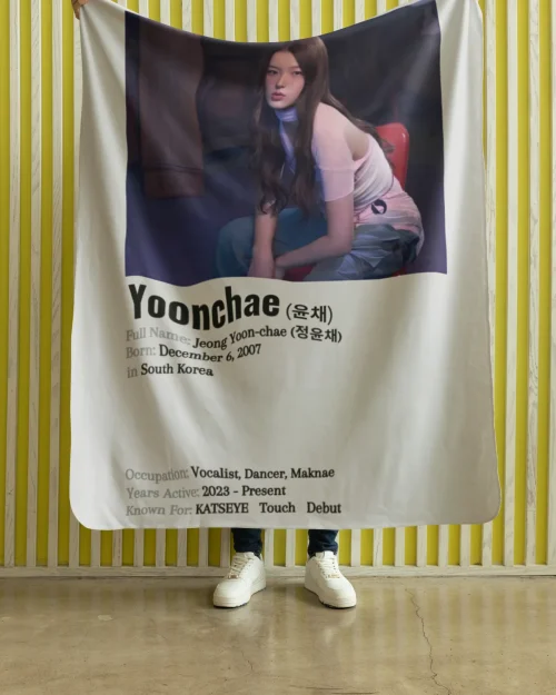 Katseye Yoonchae Blanket #1